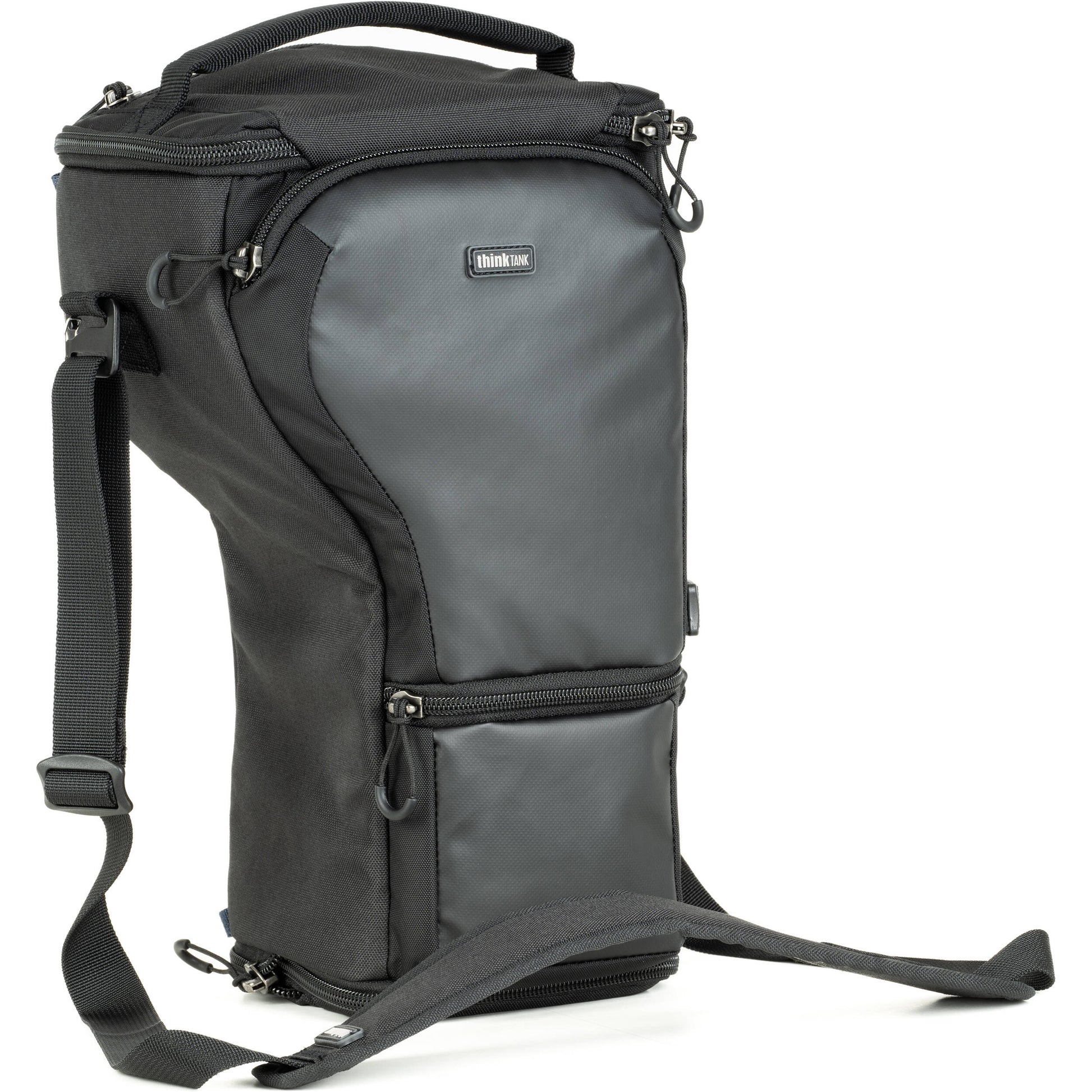 Think Tank Digital Holster 30 V3 camera bag with quick-access lid, belt attachment, and rain protection.