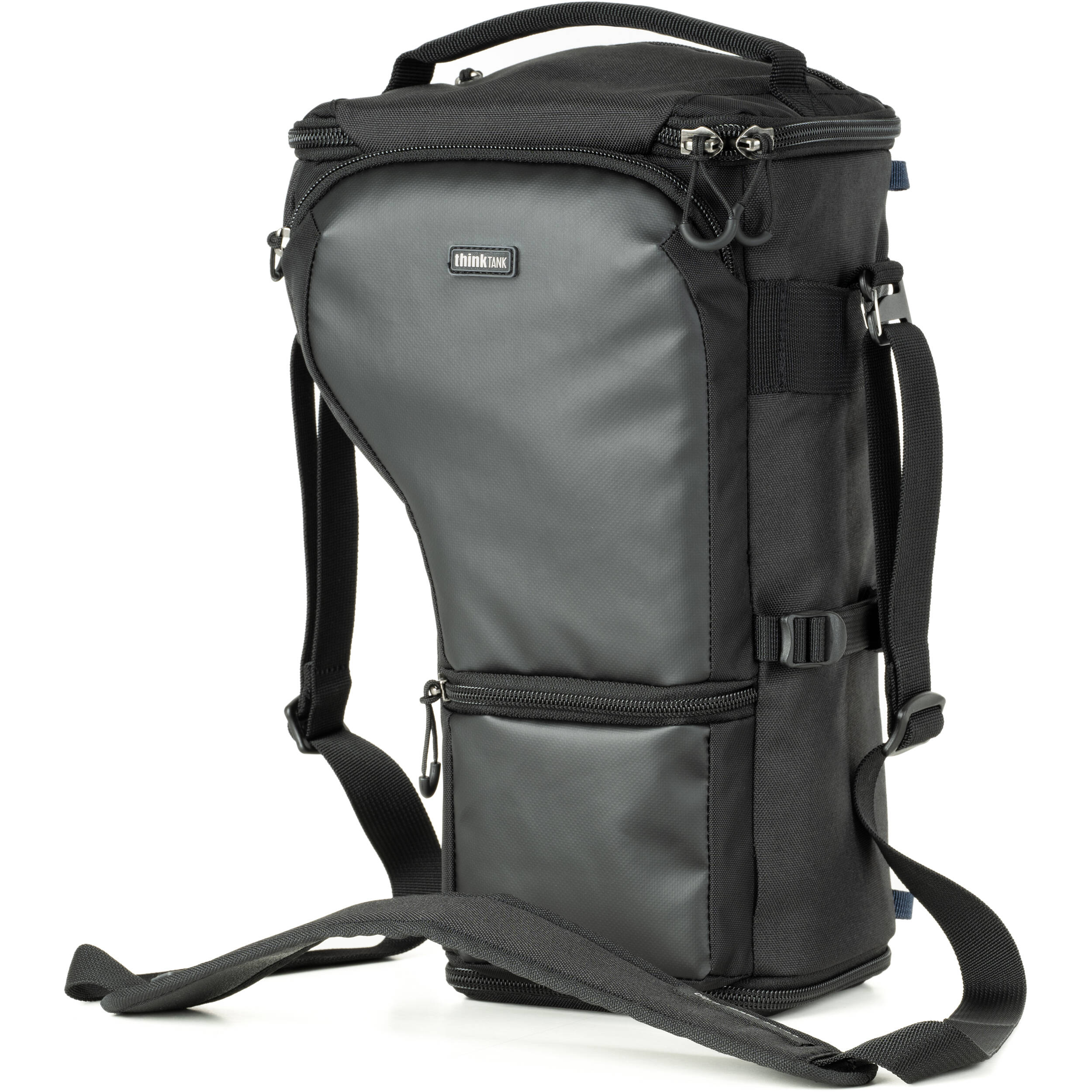 Think Tank Digital Holster 30 V3 camera bag with quick-access lid, belt attachment, and rain protection.