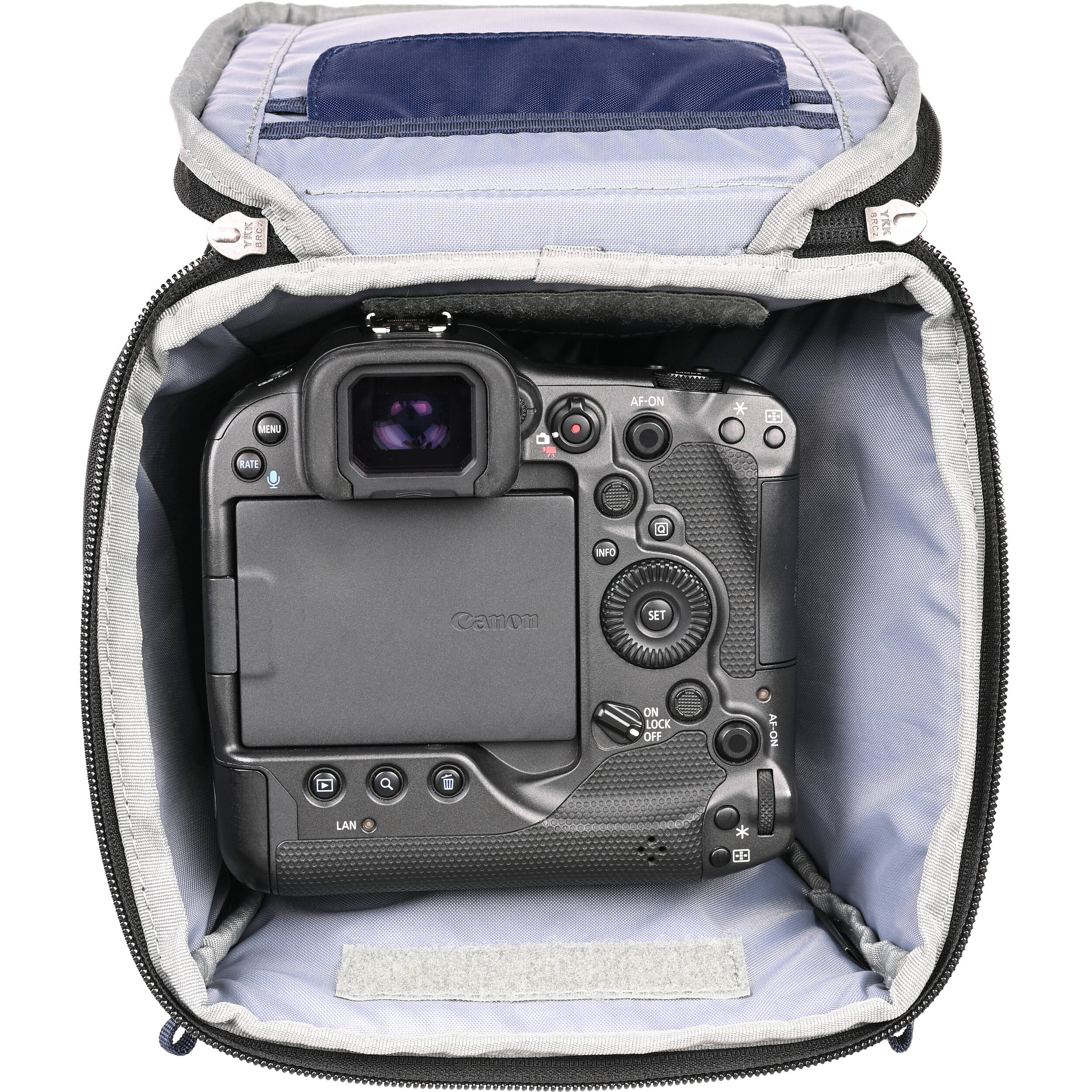 Think Tank V3 Digital Holster 40 Large camera bag with quick-access lid, belt attachment, and weatherproof design.