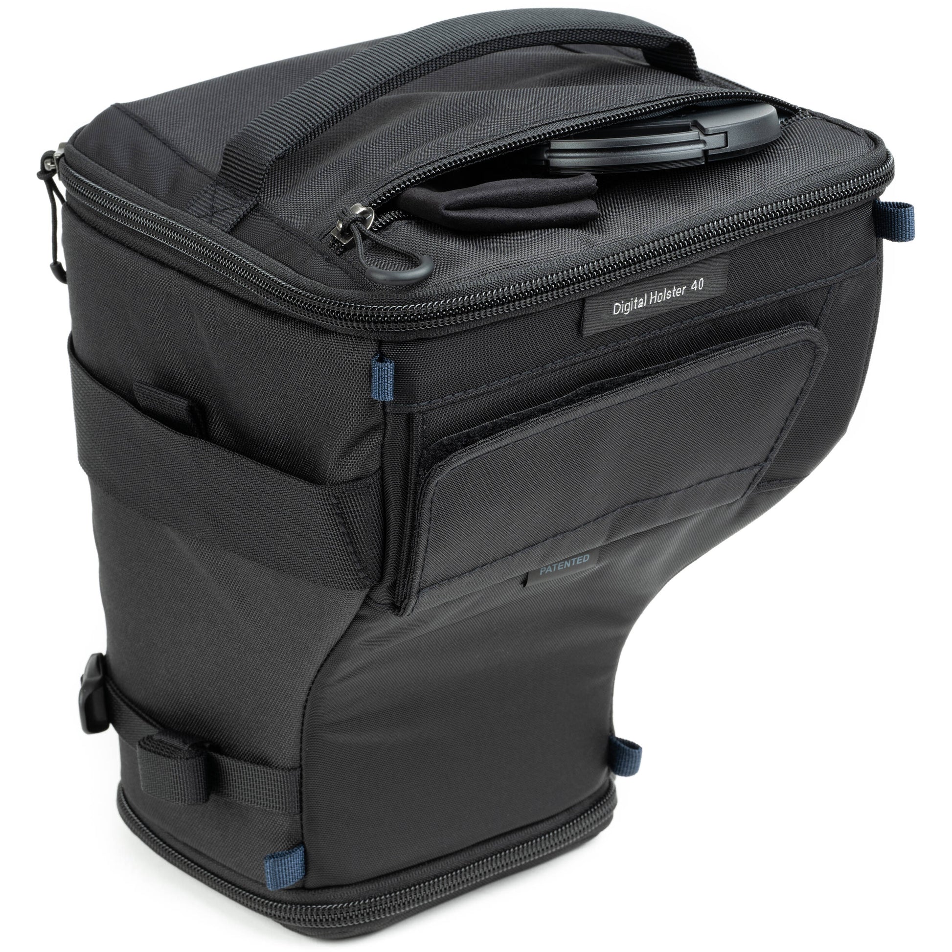Think Tank V3 Digital Holster 40 Large camera bag with quick-access lid, belt attachment, and weatherproof design.