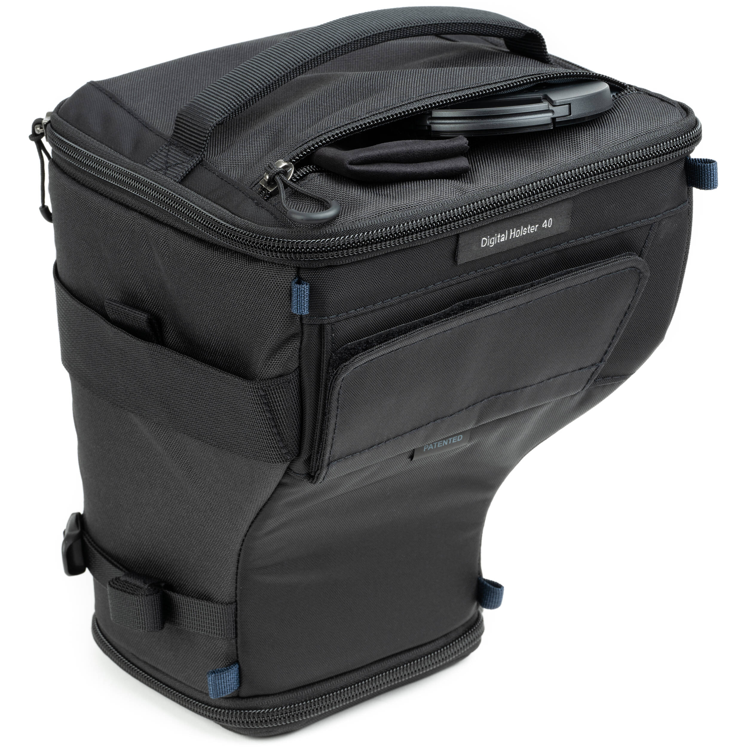 Think Tank V3 Digital Holster 40 Large camera bag with quick-access lid, belt attachment, and weatherproof design.
