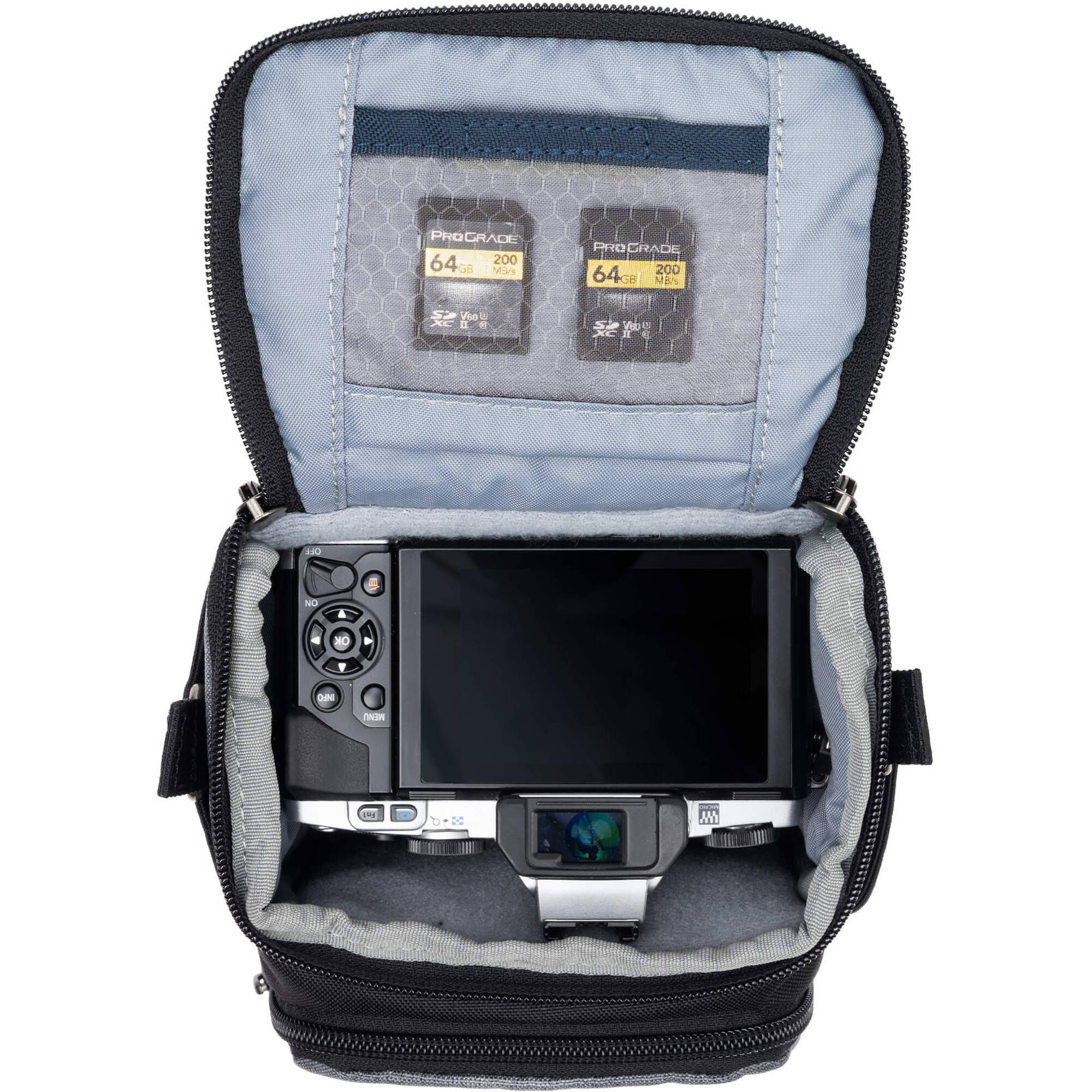 Mover 20 V2 with adjustable interior dividers for camera and lenses