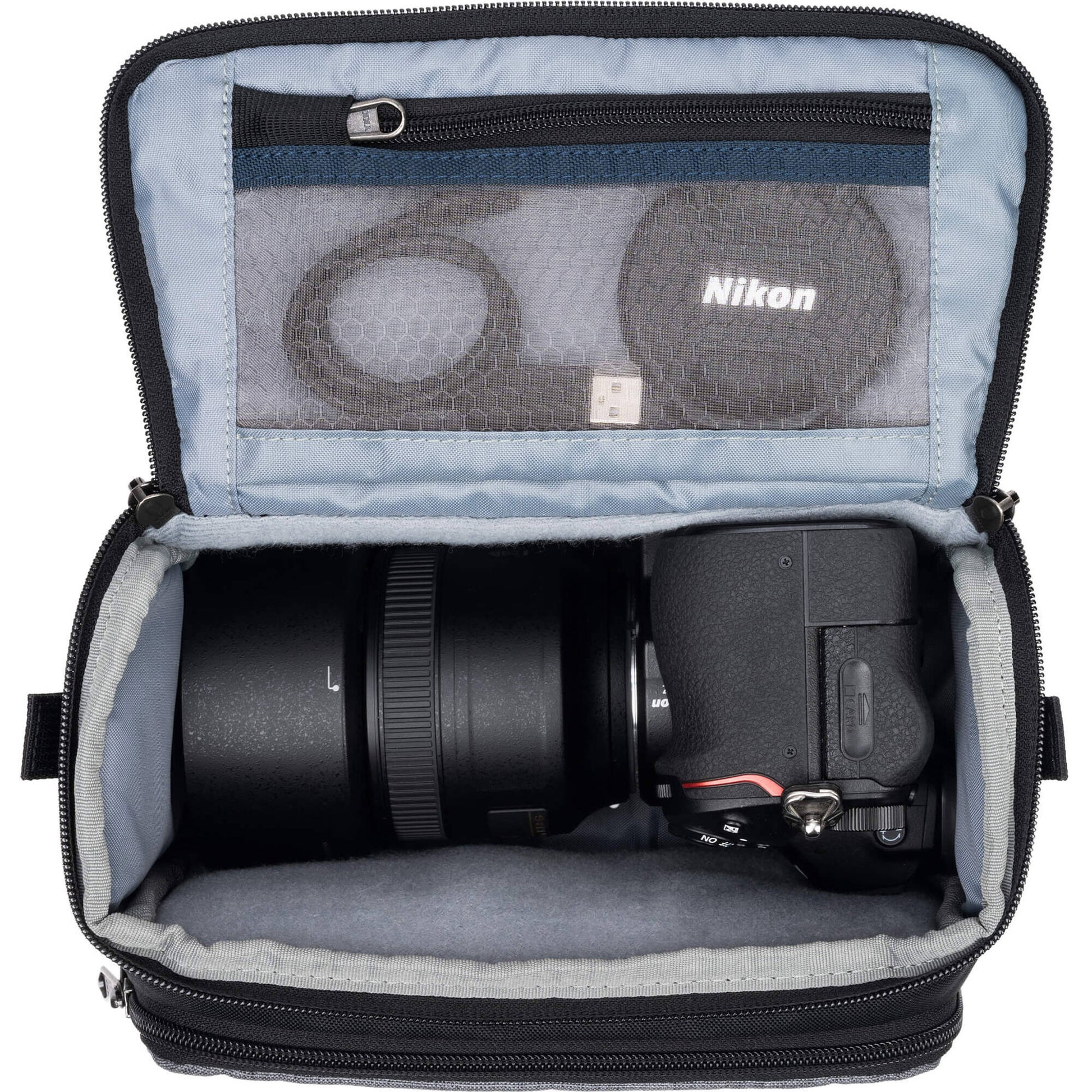Mover 20 V2 with adjustable interior dividers for camera and lenses