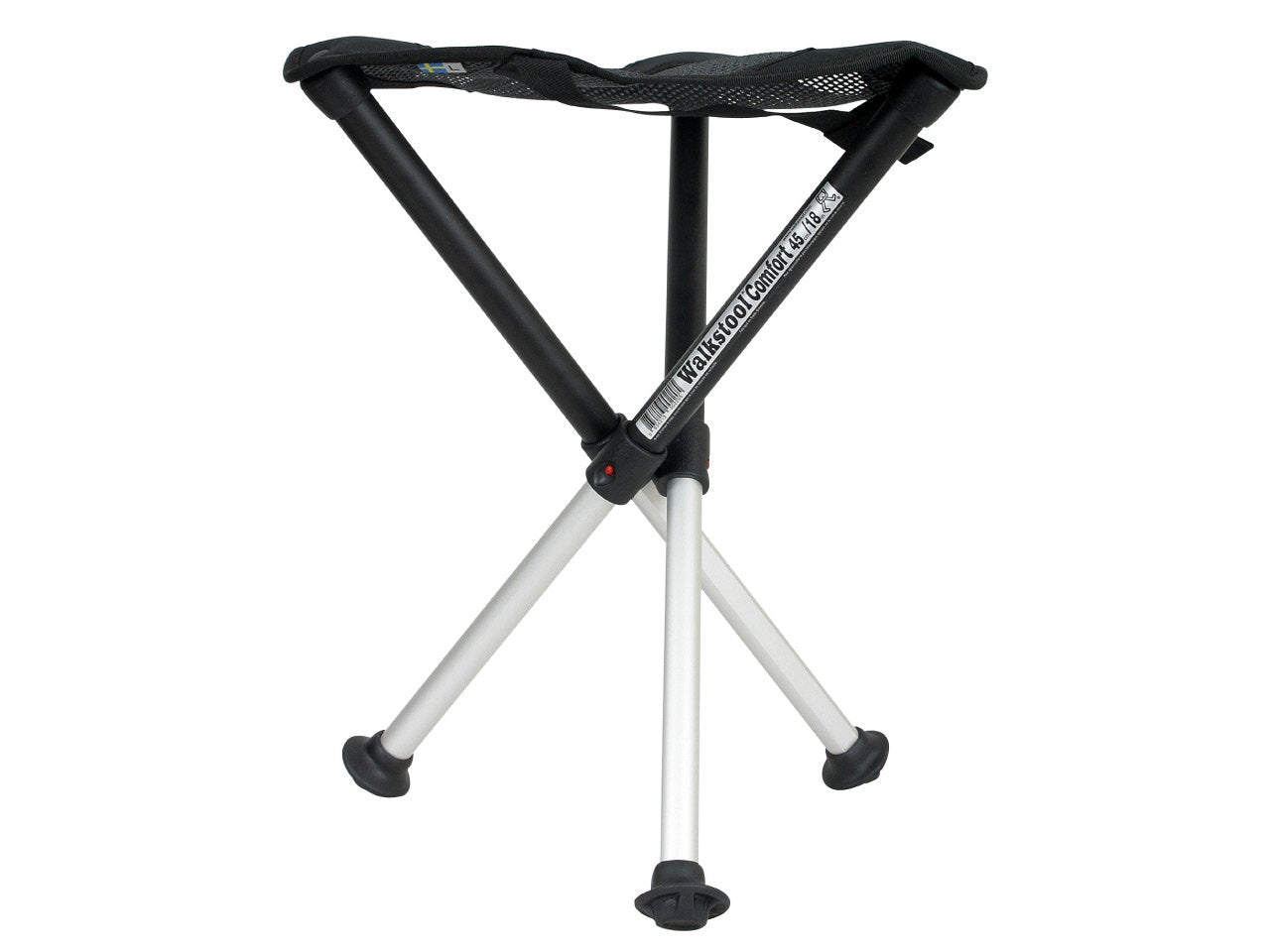 Comfortably sit for extended periods with the Walkstool Comfort 45, a lightweight folding chair for travelling photographers.