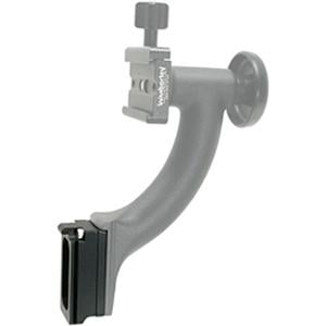 The AP-901 Sidekick Shifter Kit attaches to the bottom of the Sidekick, offsetting it to accommodate larger lenses.