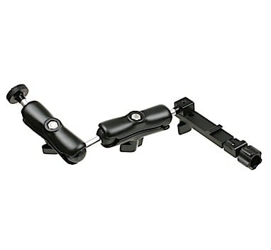 The Wimberley F-2 Macro Bracket attaches quickly to your lens or camera body plate with a narrow Arca-Swiss style quick-release.