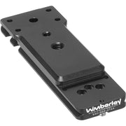 Wimberley AP-652 replacement foot for Nikon 600mm f/4 AF-S Version I, lightweight, low-profile, Arca-Swiss compatible.