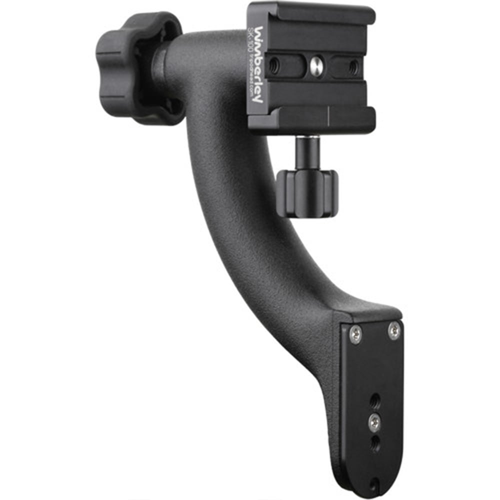 Lightweight and small enough to be easily packed, the Wimberley Sidekick converts your ball head into a gimbal head in seconds.
