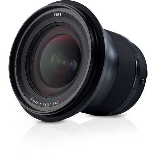 Zeiss Milvus 21mm f/2.8 ZF.2 for Nikon F. Wide angle prime lens with f/2.8 aperture, advanced optics, manual focus, and durable weather-sealed build.