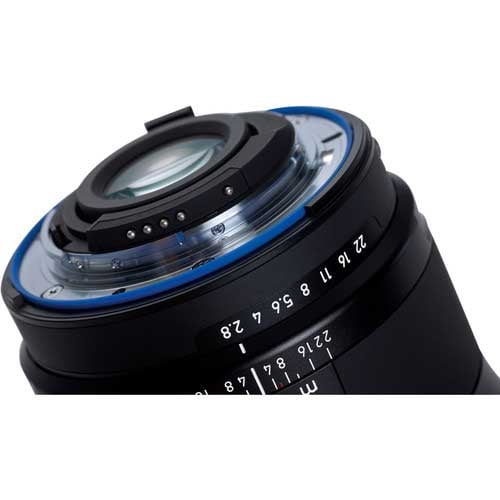 Zeiss Milvus 21mm f/2.8 ZF.2 for Nikon F. Wide angle prime lens with f/2.8 aperture, advanced optics, manual focus, and durable weather-sealed build.