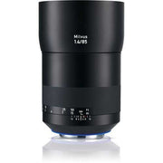 Zeiss Milvus 85mm f/1.4 ZE for Canon EF. Premium portrait lens with smooth bokeh, sharp optics, f/1.4 aperture, and durable weather-sealed construction.
