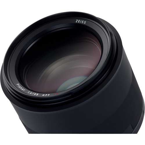 Zeiss Milvus 85mm f/1.4 ZE for Canon EF. Premium portrait lens with smooth bokeh, sharp optics, f/1.4 aperture, and durable weather-sealed construction.