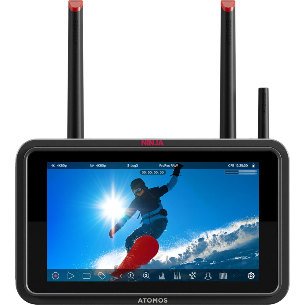 Atomos Ninja TX 5.2" HDR monitor-recorder.