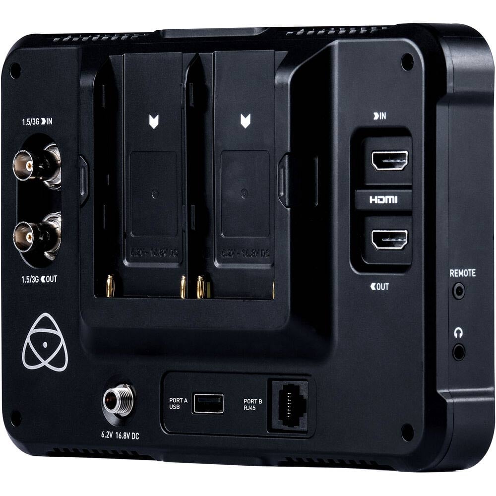 The Atomos Shinobi 7-Inch 4K Monitor has a 1920x1200 10-bit FRC IPS display with a brightness of 2200 cd/m² that is suitable for both in- and exterior use.