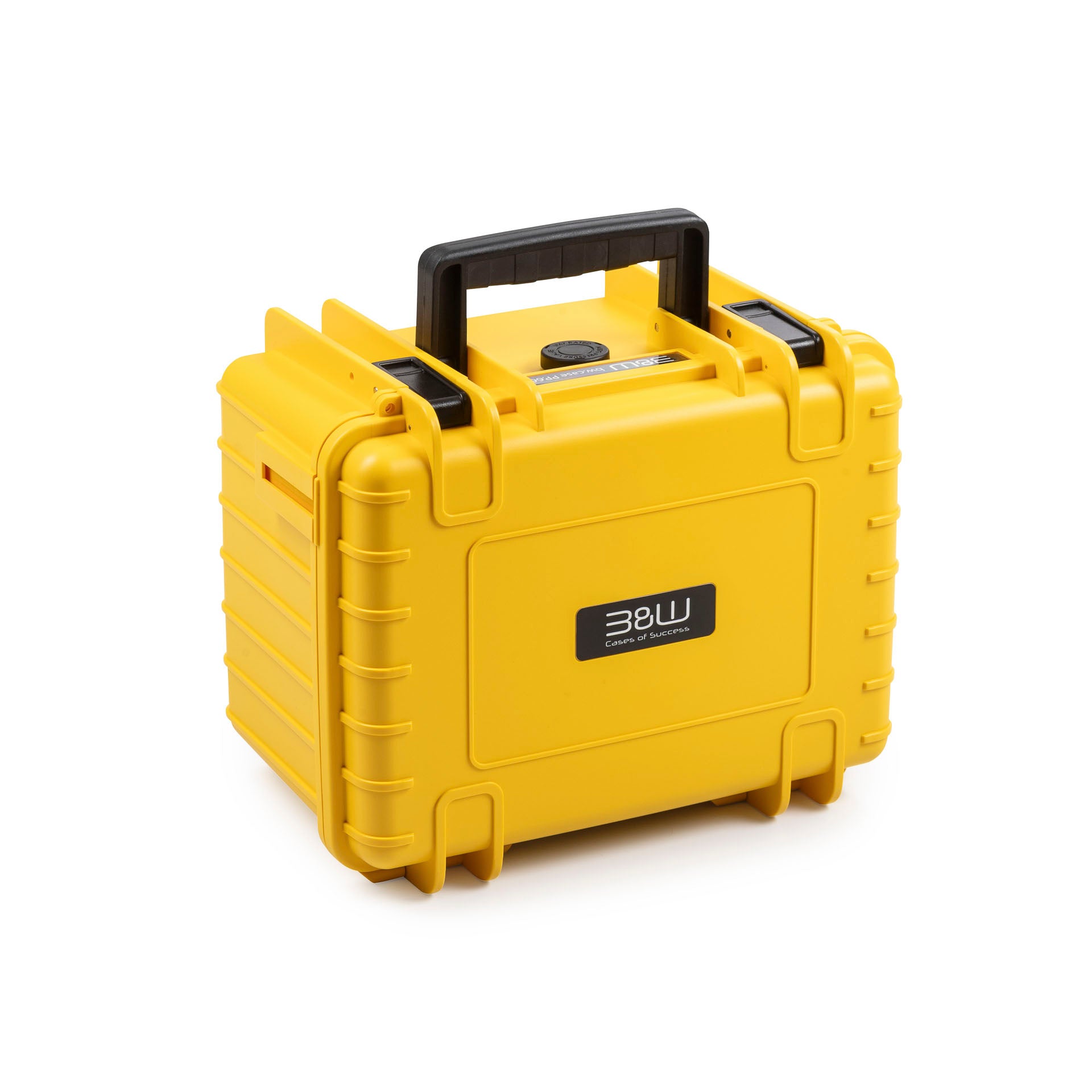 B&W Outdoor Case Type 2000 with pre-cut foam insert, waterproof and dustproof protective camera case, IP67 certified, durable and shock resistant.