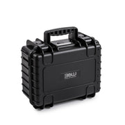 B&W Case Type 3000 with foam inserts for camera and lenses.