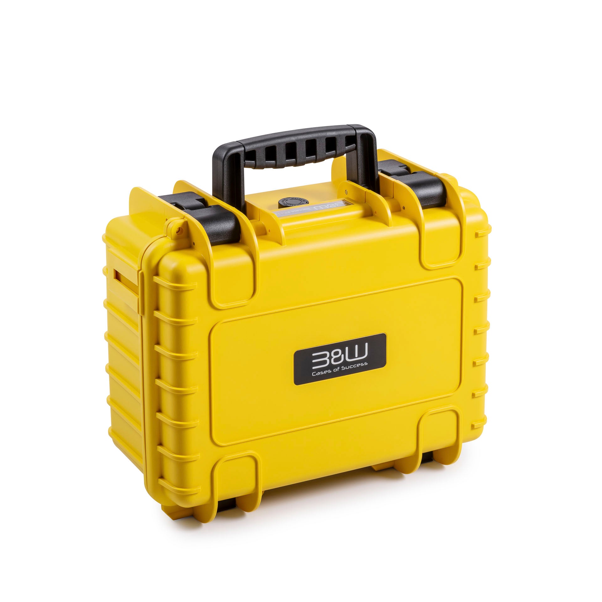 B&W Case Type 3000 yellow with foam insert for cameras and lenses