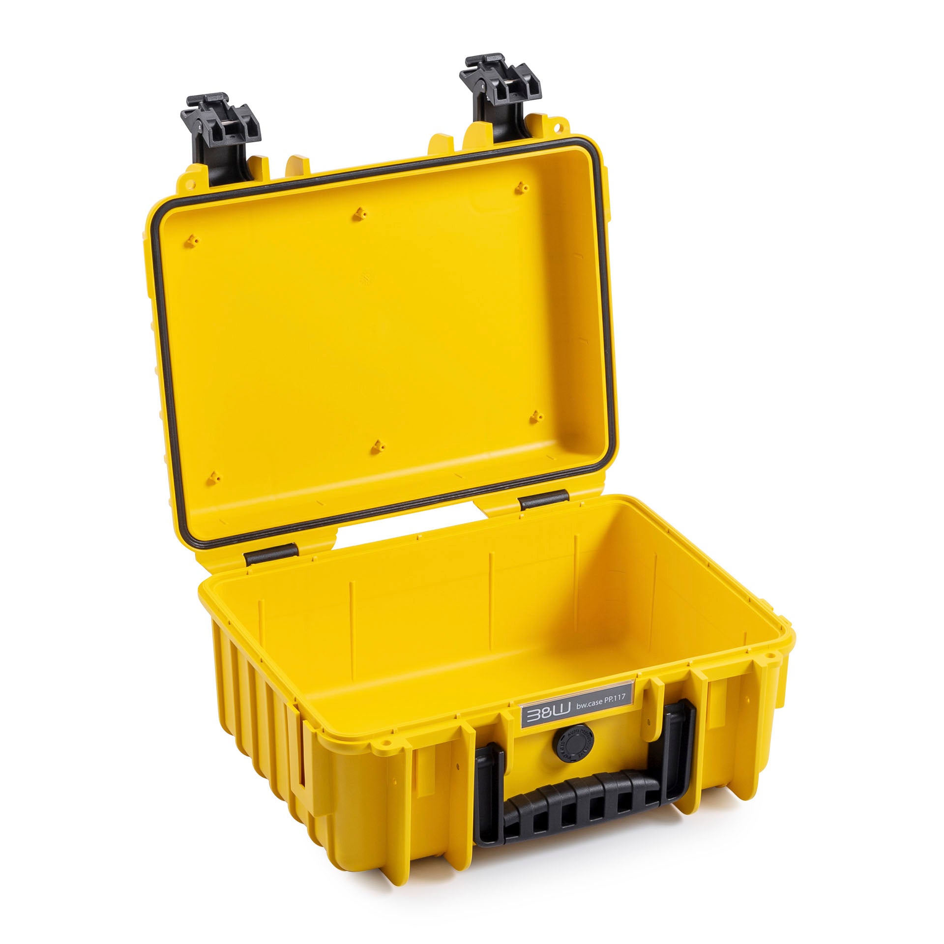 B&W Case Type 3000 yellow with foam insert for cameras and lenses