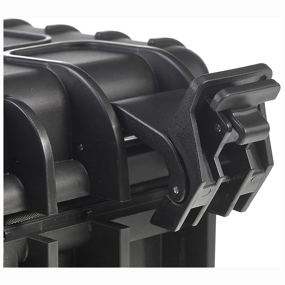 Rugged, waterproof, and dustproof B&W Case Type 4000 for safe gear storage.