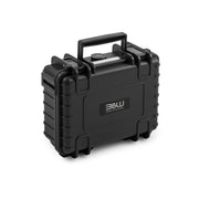 Durable B&W Case Type 500 Black, impact-resistant and stackable.
