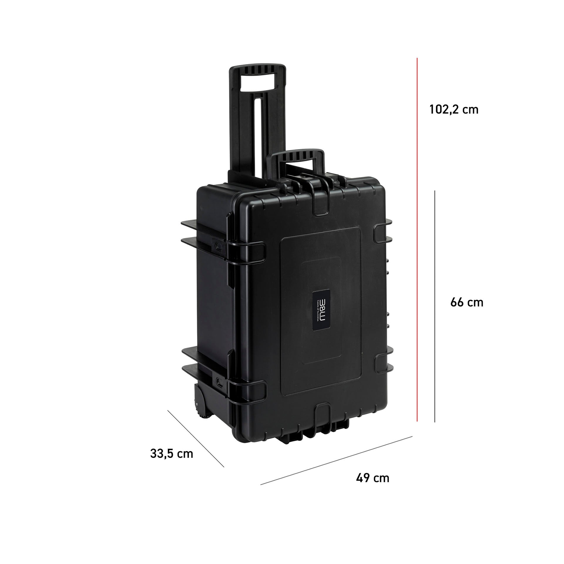 Professional camera protective case B&W Type 6800
