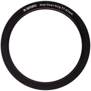 Benro 77-67mm Step-Down Ring – allows 67mm filters to be used on lenses with a 77mm thread, ideal for adapting filter sizes.