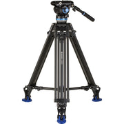 Benro A673TM Dual-Tube Aluminium Tripod with S8Pro Fluid Head for professional videography.