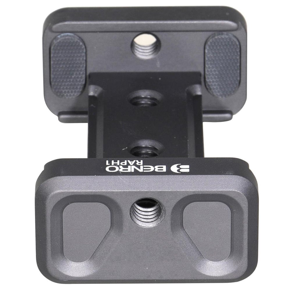 The Benro Smartphone Holder is durable and allows for various accessories to be added with the multiple 1/4-inch thread hole.
