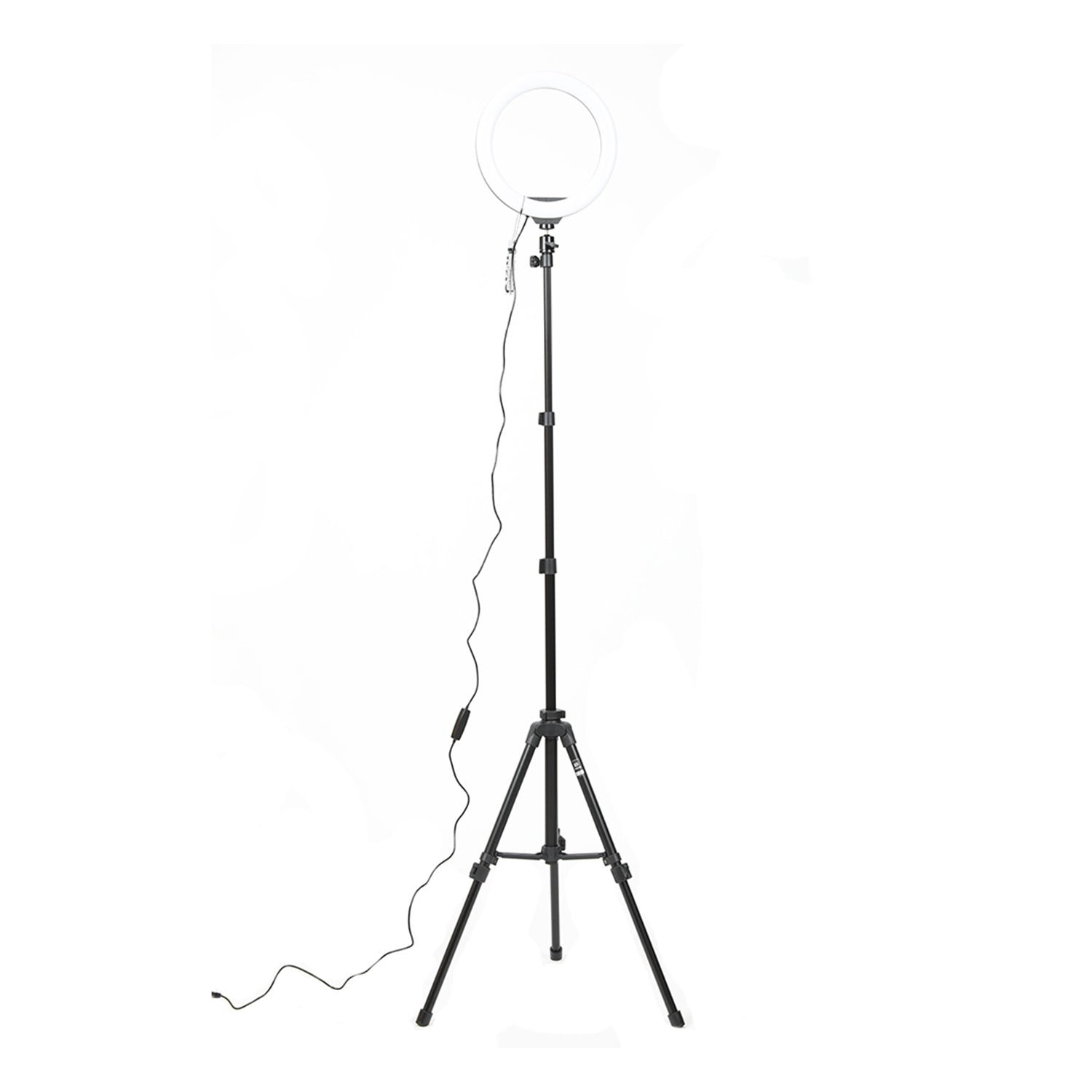 Benro Aluminium Livestream Stand tripod for smartphones, adjustable 42.5–170 cm, lightweight 0.75 kg, supports up to 2 kg.