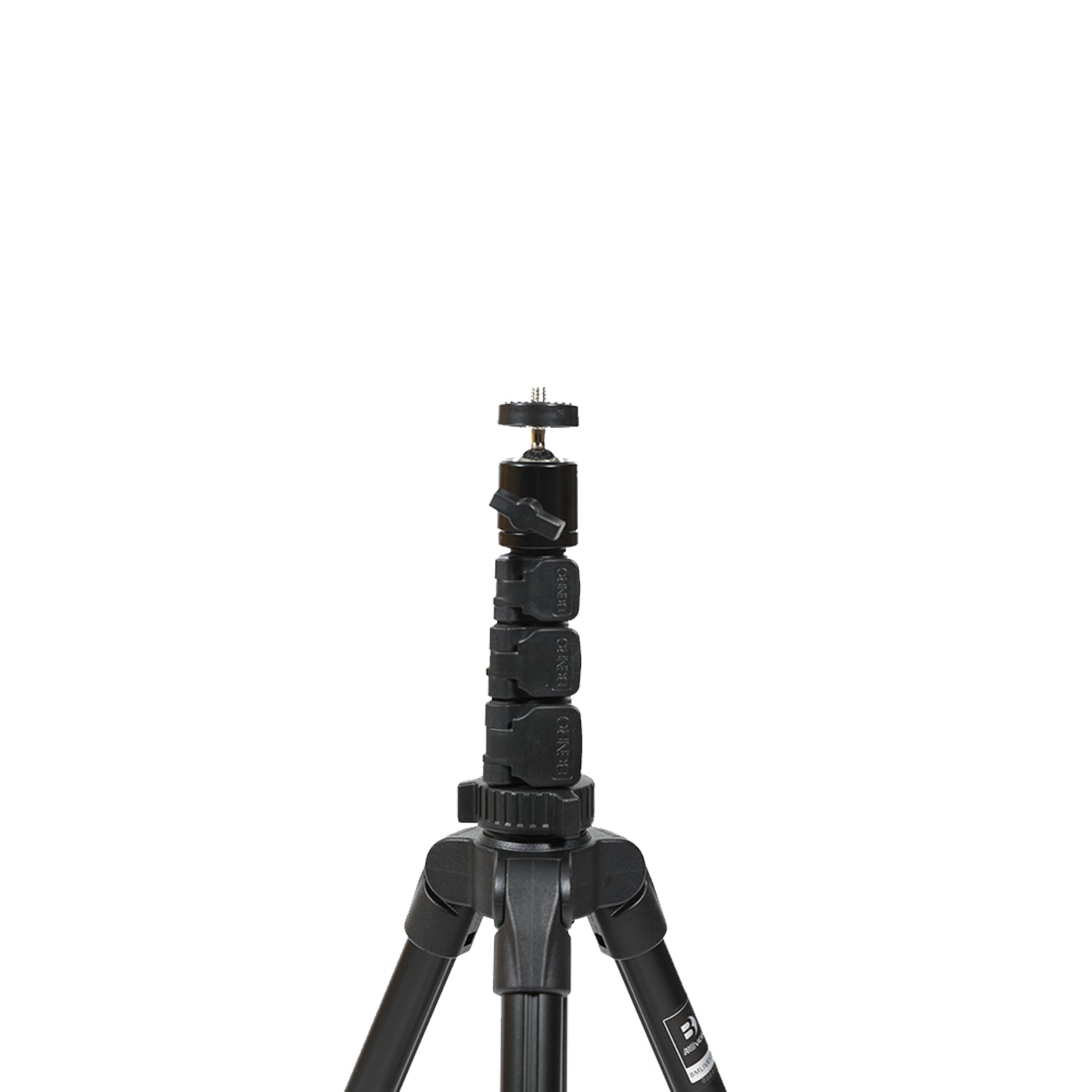 Benro Aluminium Livestream Stand tripod for smartphones, adjustable 42.5–170 cm, lightweight 0.75 kg, supports up to 2 kg.