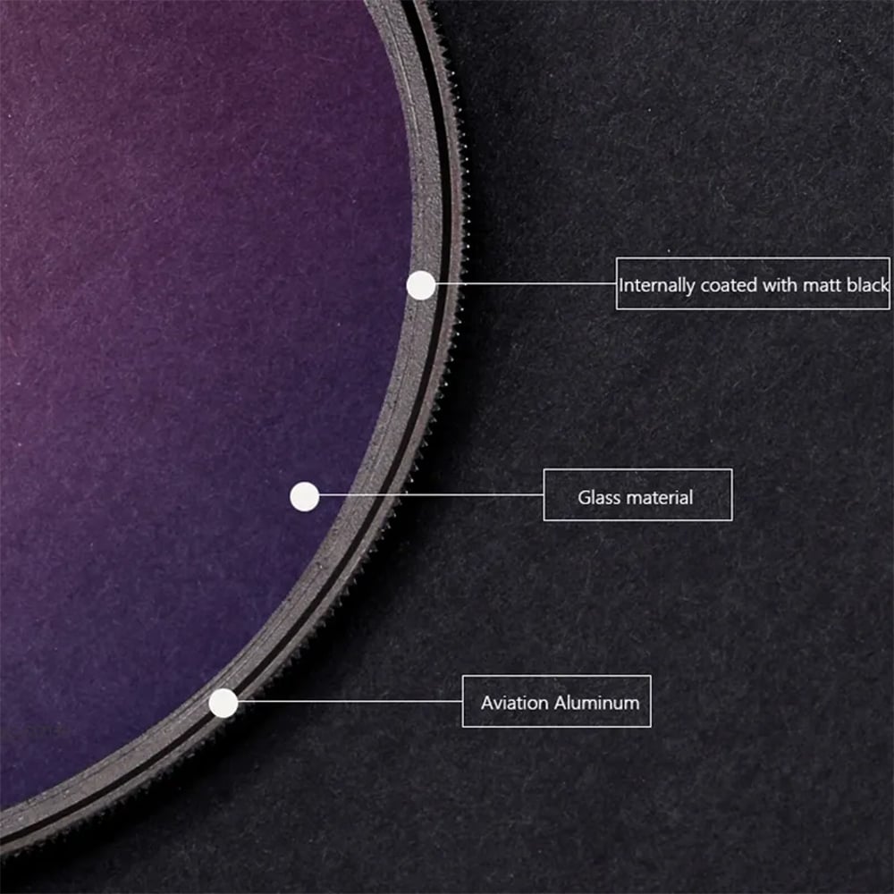 Benro 82mm Black Mist 1/4 Filter – softens highlights and reduces contrast for a cinematic look, perfect for portraits and creative filming.