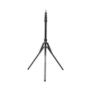 Benro Livestream Stand tripod for smartphones, compact foldable design, 690 g weight, 2 kg load, adjustable 87.5–220 cm height, doubles as light stand.