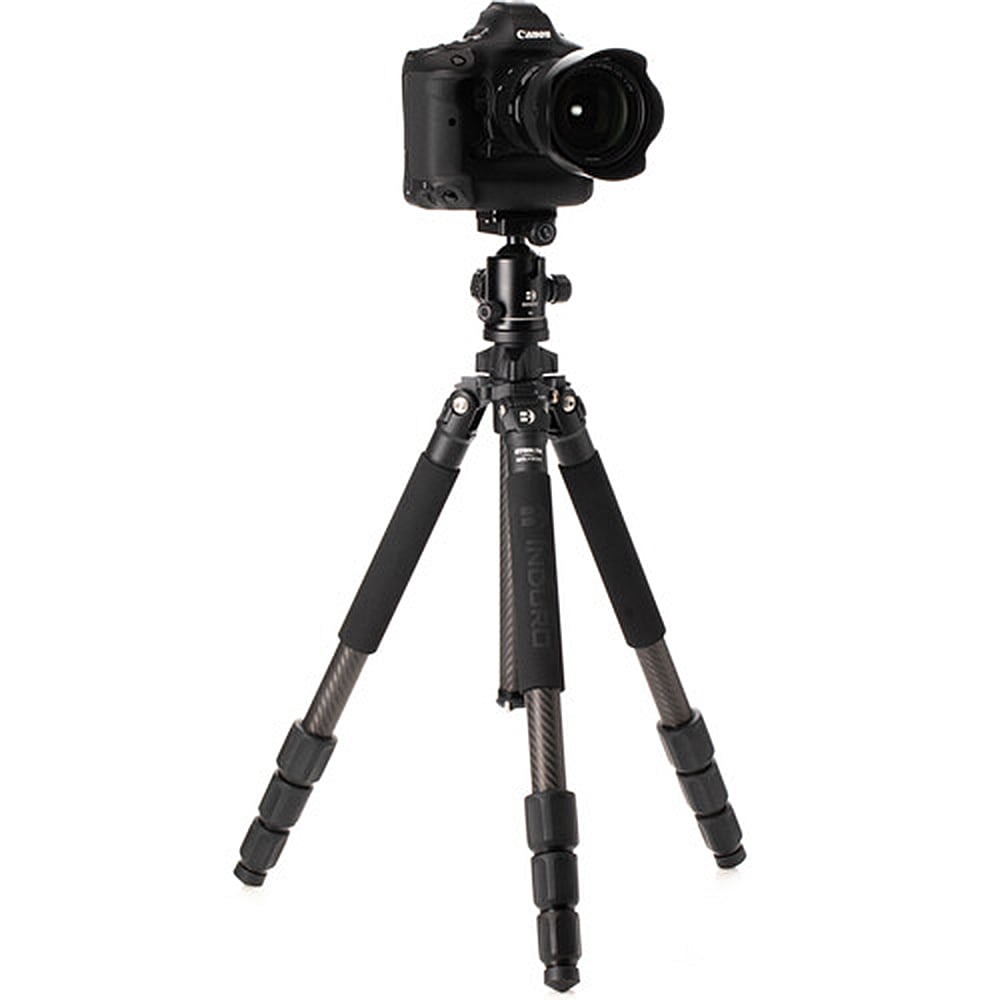 Benro CLT204 Induro Series 2 Carbon Fibre Tripod for stable, lightweight camera support.