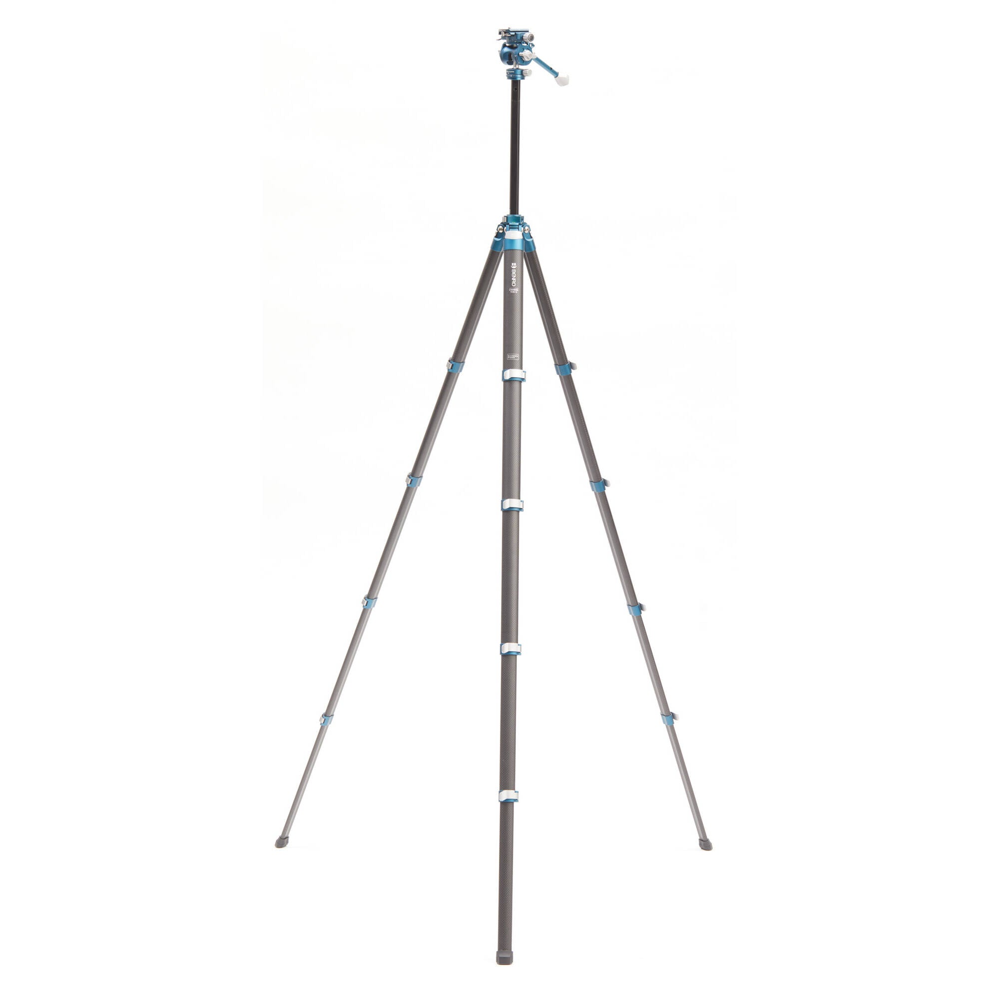 The tripod is designed for content creators, it features a durable aluminium build, a quick setup, and a flexible hybrid head for smooth capturing.