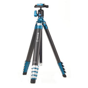 Benro CyanBird Carbon Fibre Aluminium Tripod with N00P Ball Head, lightweight and precise support for DSLR and mirrorless cameras.