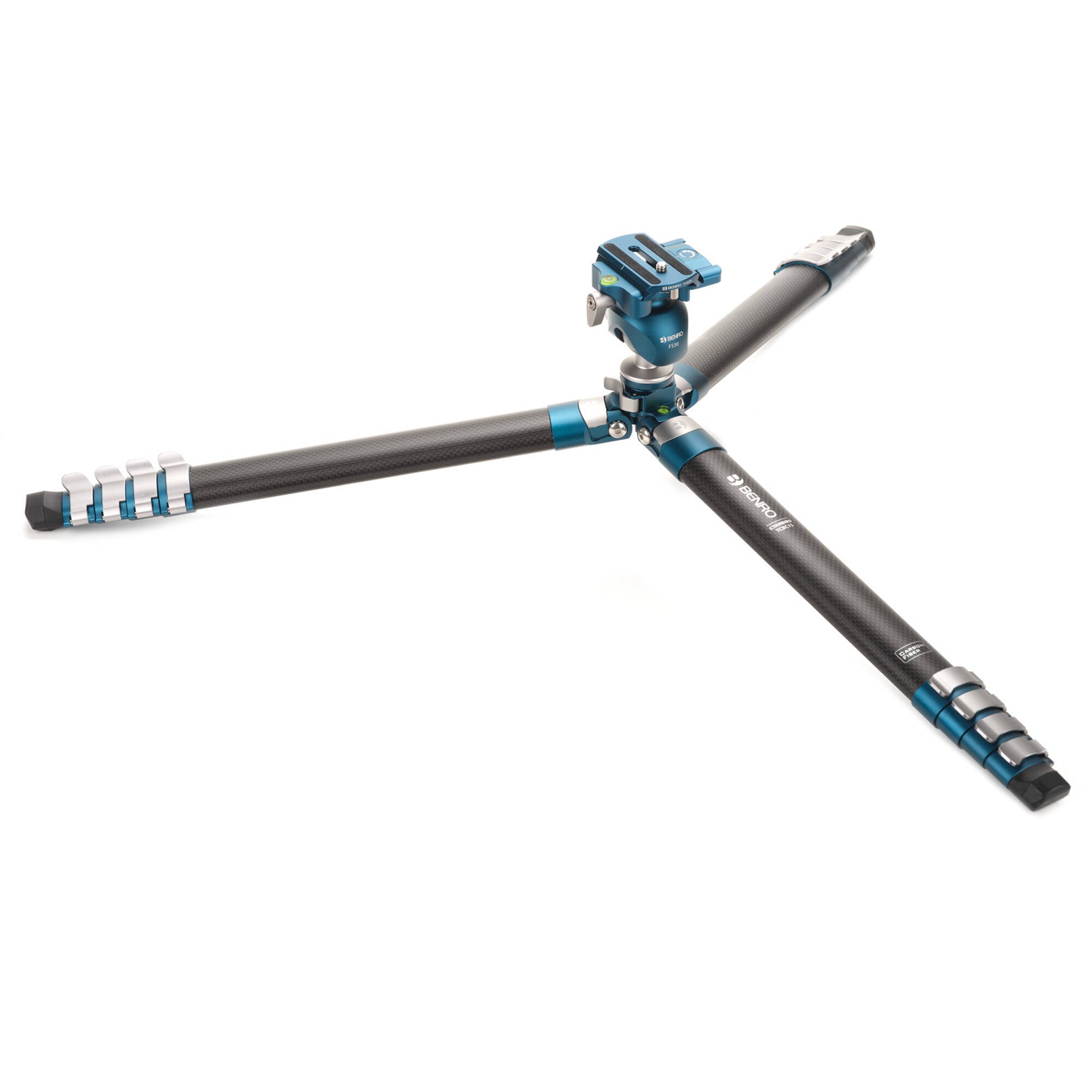 Benro CyanBird Carbon Fibre Tripod with FS30 Ball Head, lightweight and stable support for DSLR and mirrorless cameras.