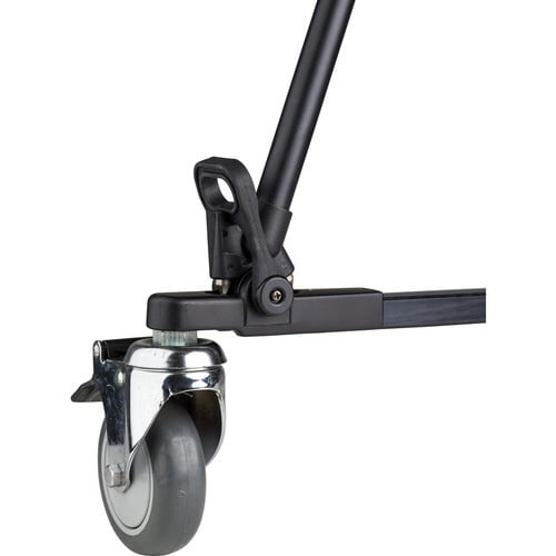 Benro DL-08 Tripod Dolly with smooth rolling wheels for stable and precise tripod movement in studio or controlled settings.