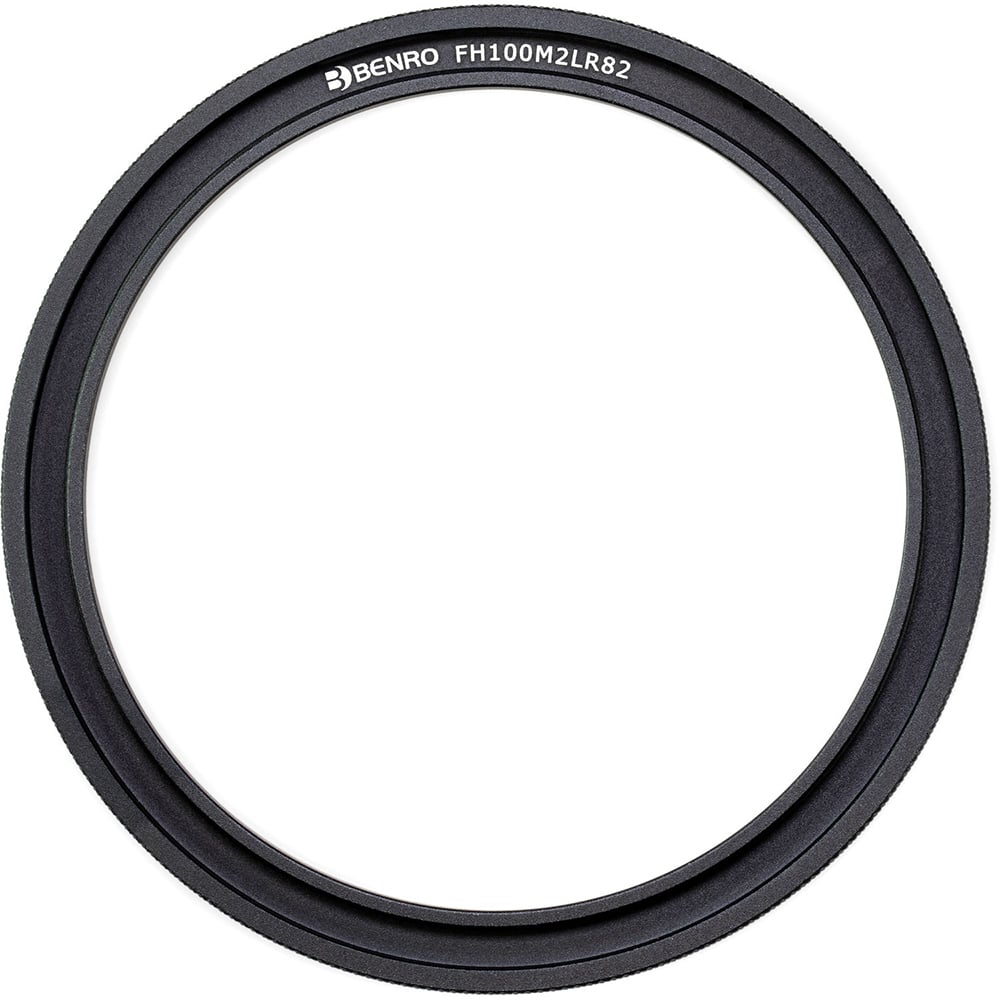 Benro 82mm lens adaptor ring for 100mm square filter holder system.