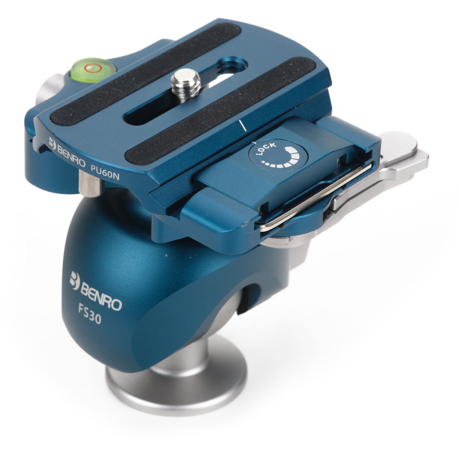 Benro FS30 Ball Head with Arca-Type Quick Release – a lightweight yet durable tripod head offering smooth adjustments, 360° panning, and quick camera mounting."