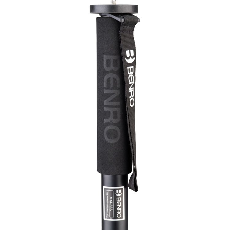 Benro MAD38A Adventure Series 3 Aluminium Monopod, durable and lightweight monopod with flip-lock sections for sports and wildlife photography.