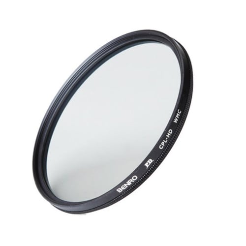 Benro PD Circular Polarizing (CPL) Filter – reduces reflections and glare while enhancing colour saturation and contrast for clearer, more vibrant photos.