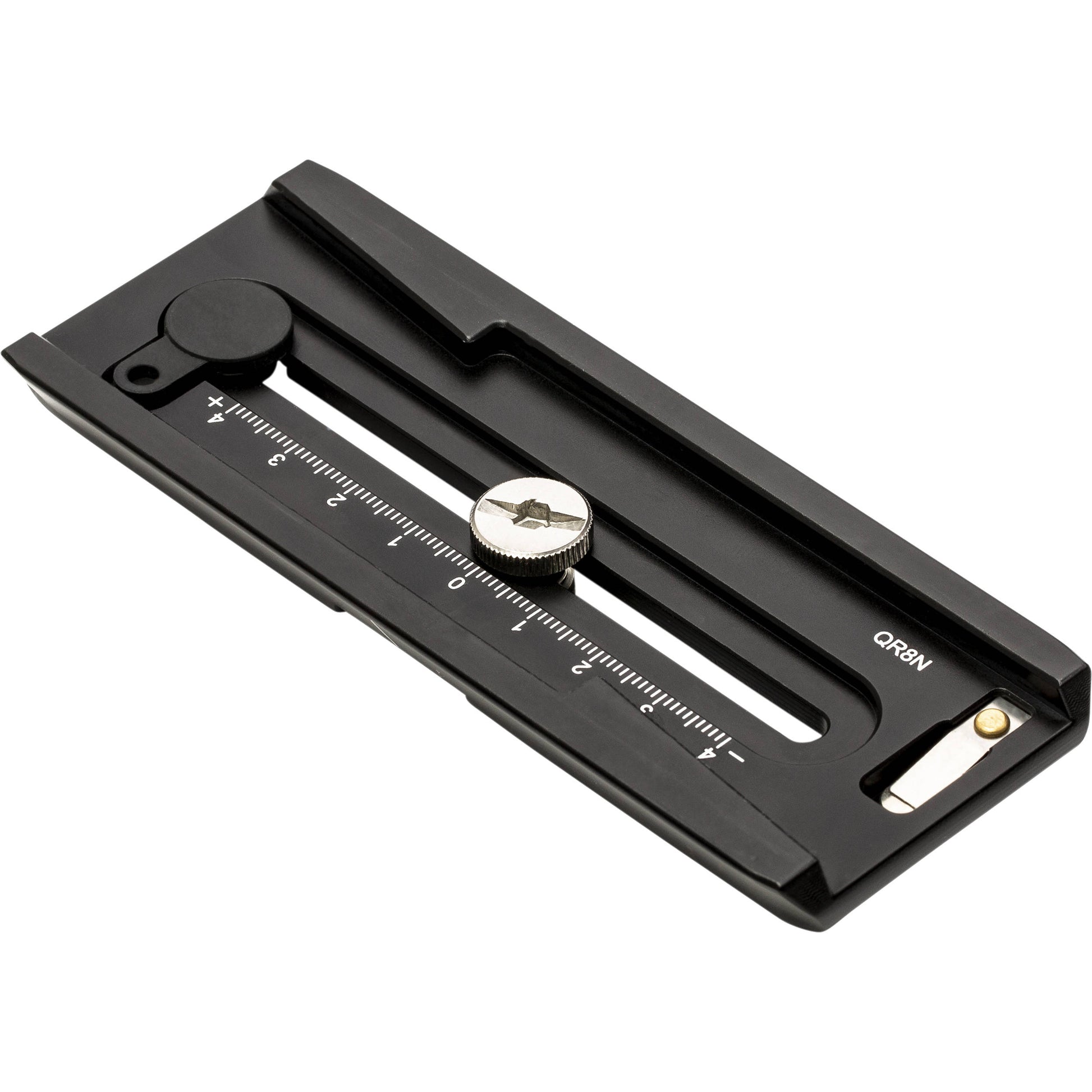 Black Benro camera plate for video head like the Benro S8Pro