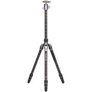 Benro Rhino 2 Series carbon‑fiber travel tripod with VX25 ball head — compact, lightweight with twist‑lock legs and Arca‑Swiss compatible head.