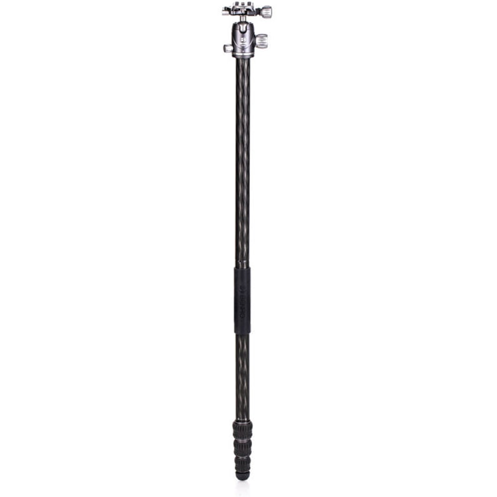 Benro Rhino 2 Series carbon‑fiber travel tripod with VX25 ball head — compact, lightweight with twist‑lock legs and Arca‑Swiss compatible head.
