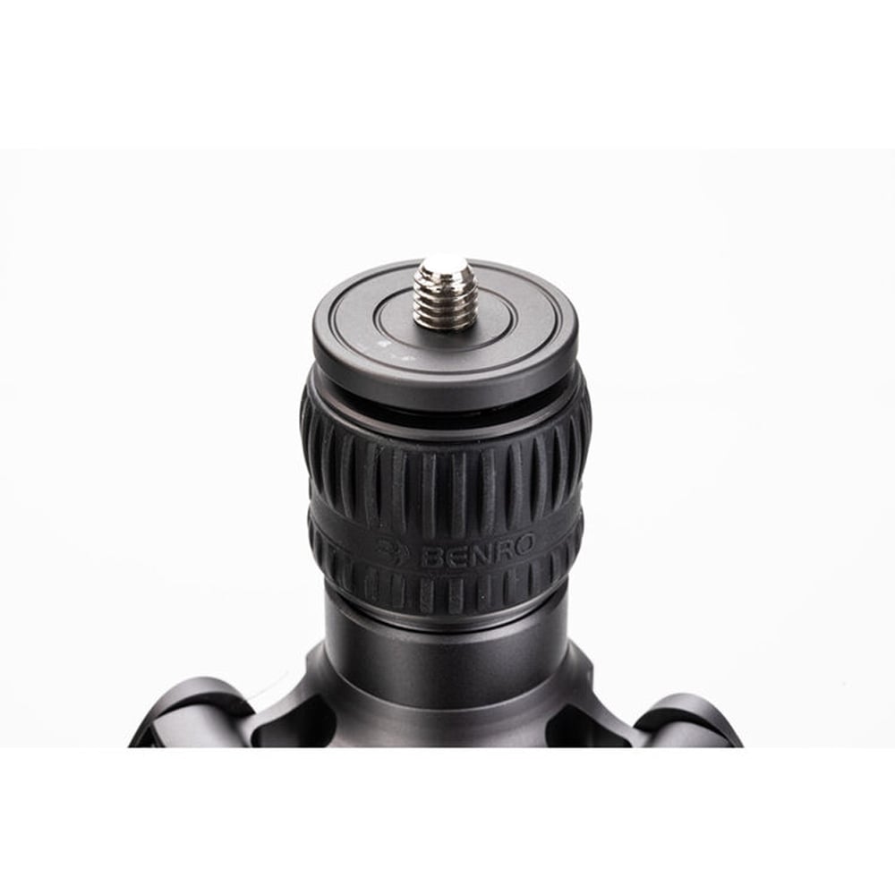 Benro Rhino 2 Series carbon‑fiber travel tripod with VX25 ball head — compact, lightweight with twist‑lock legs and Arca‑Swiss compatible head.