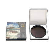 Benro SHD magnetic lens filter with packaging on a white background