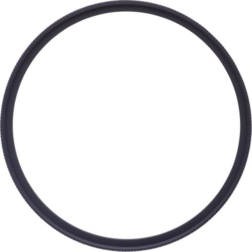 Black circular ring on a white background