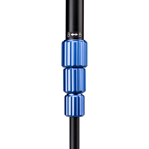 Benro Slim Twist aluminium travel tripod kit – compact, lightweight with twist‑lock legs and S2 pan‑tilt head.