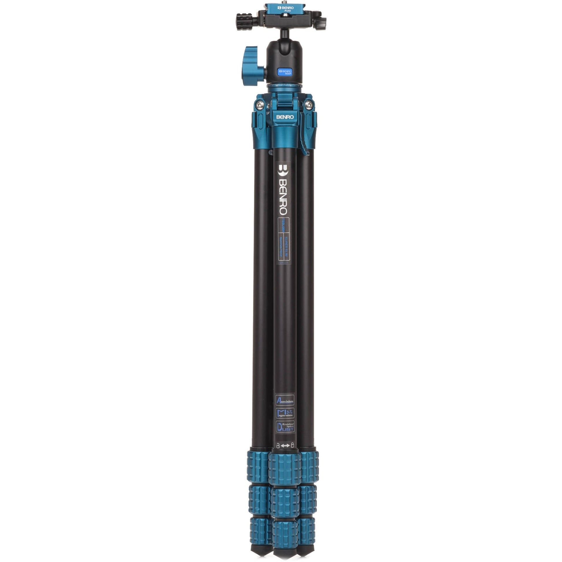 Benro SuperSlim Aluminium Tripod with Ball Head – a lightweight and compact tripod designed for travel and everyday photography, offering stable support and smooth adjustments.