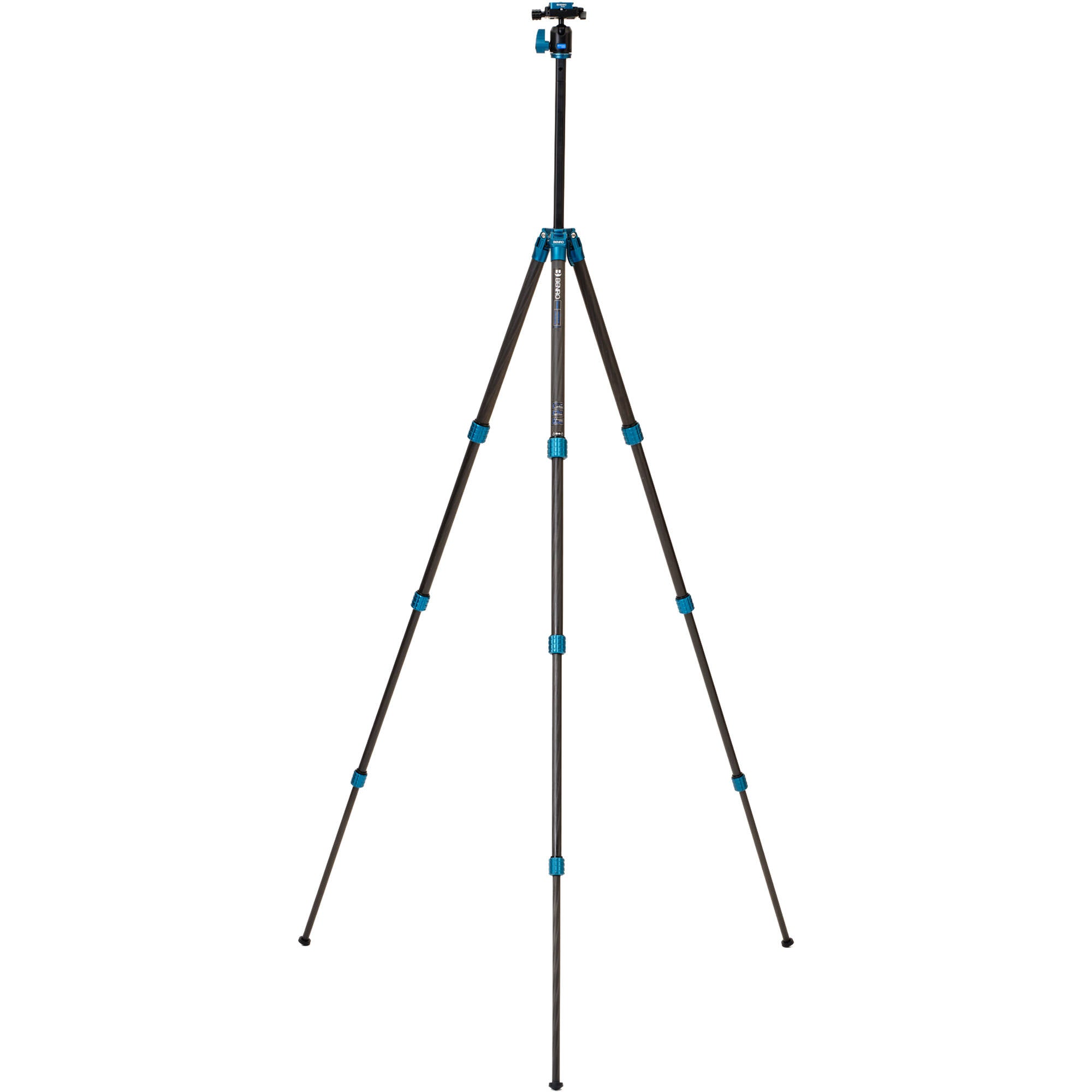 Benro SuperSlim Carbon Fibre Tripod with Ball Head – an ultra-lightweight yet durable tripod perfect for travel, featuring strong carbon fibre legs and smooth ball head control.